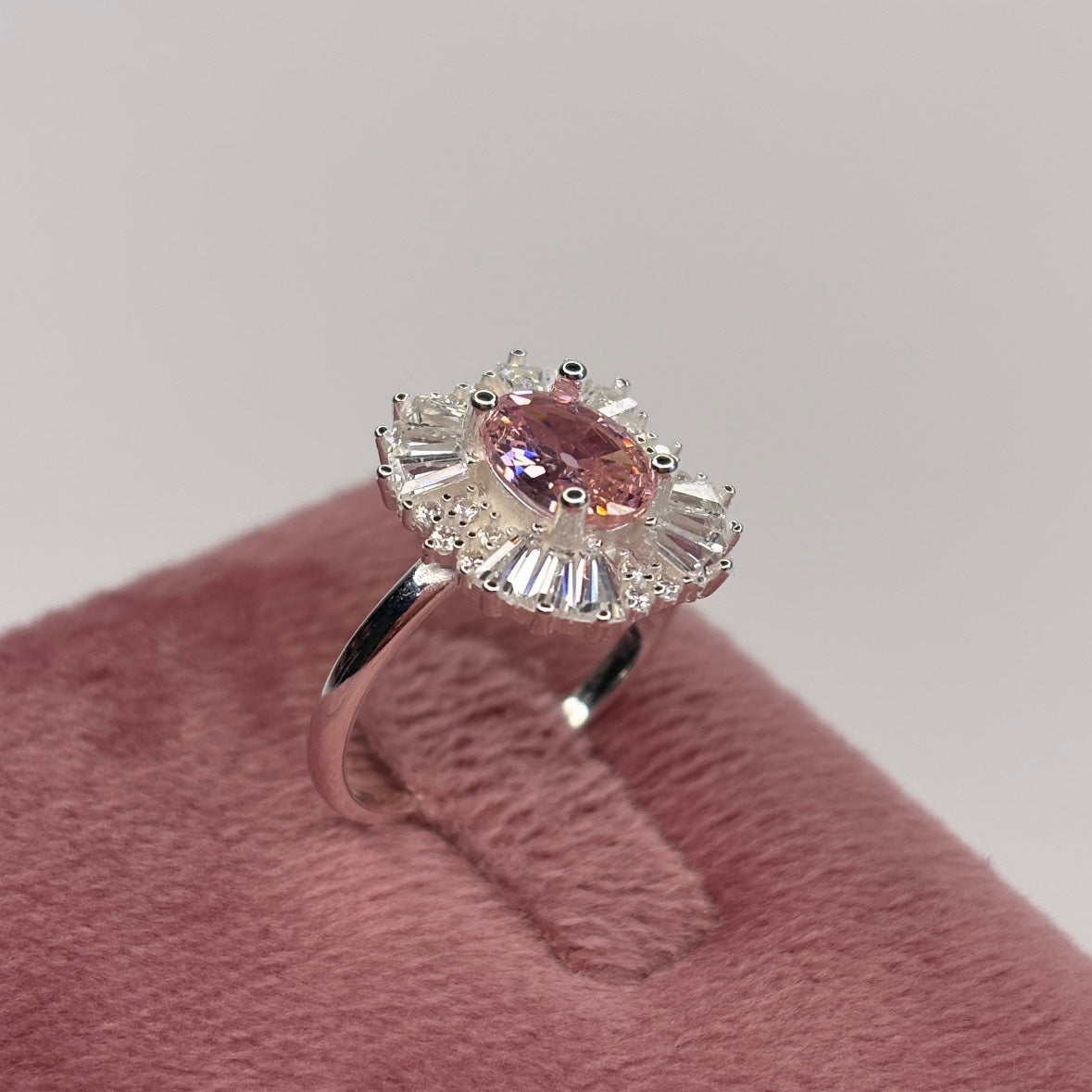 Prsten BABY PINK - SREBRO 925