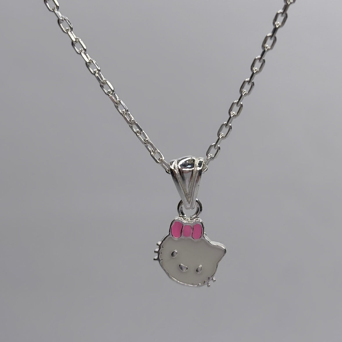 Komplet HELLO KITTY - SREBRO 925