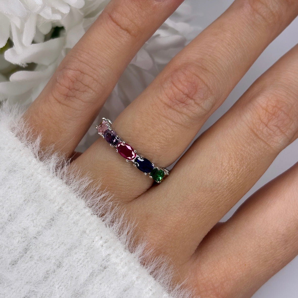 Prsten TUTTI FRUTTI - SREBRO 925