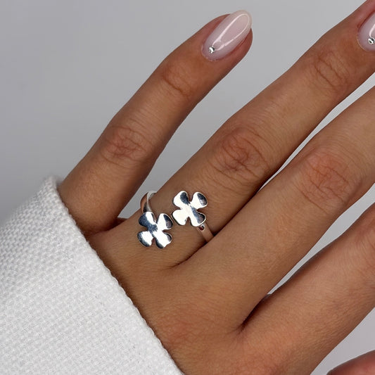 Prsten UNI DETELINA - SREBRO 925