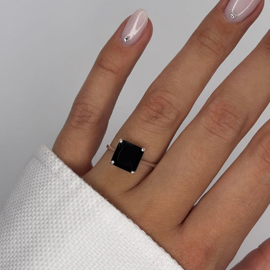 Prsten BLACK - SREBRO 925